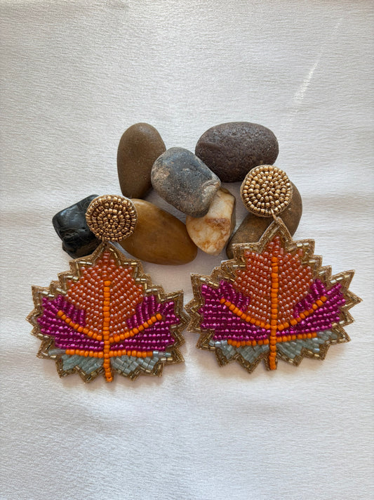 Autumn Leaf Earrings