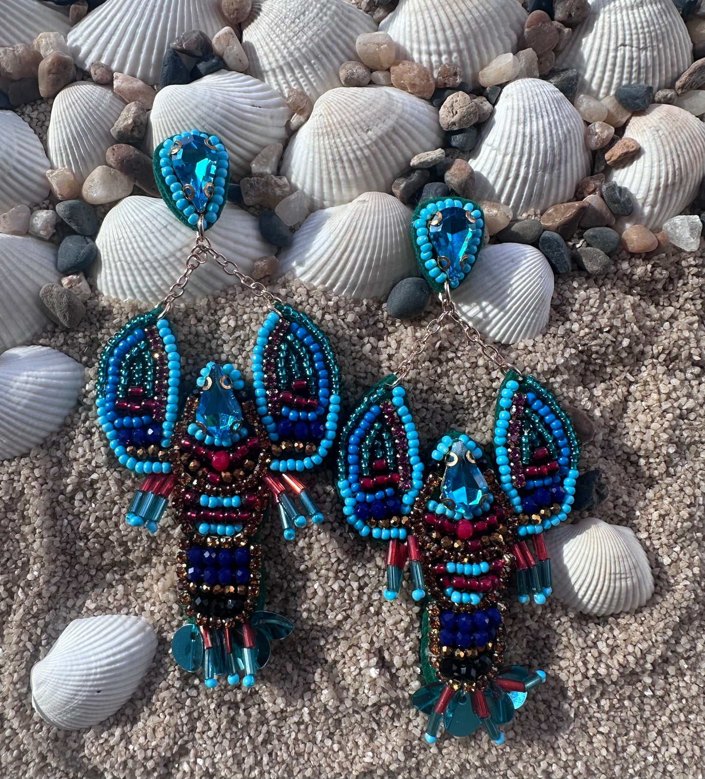 Phoebe Lobster Earrings