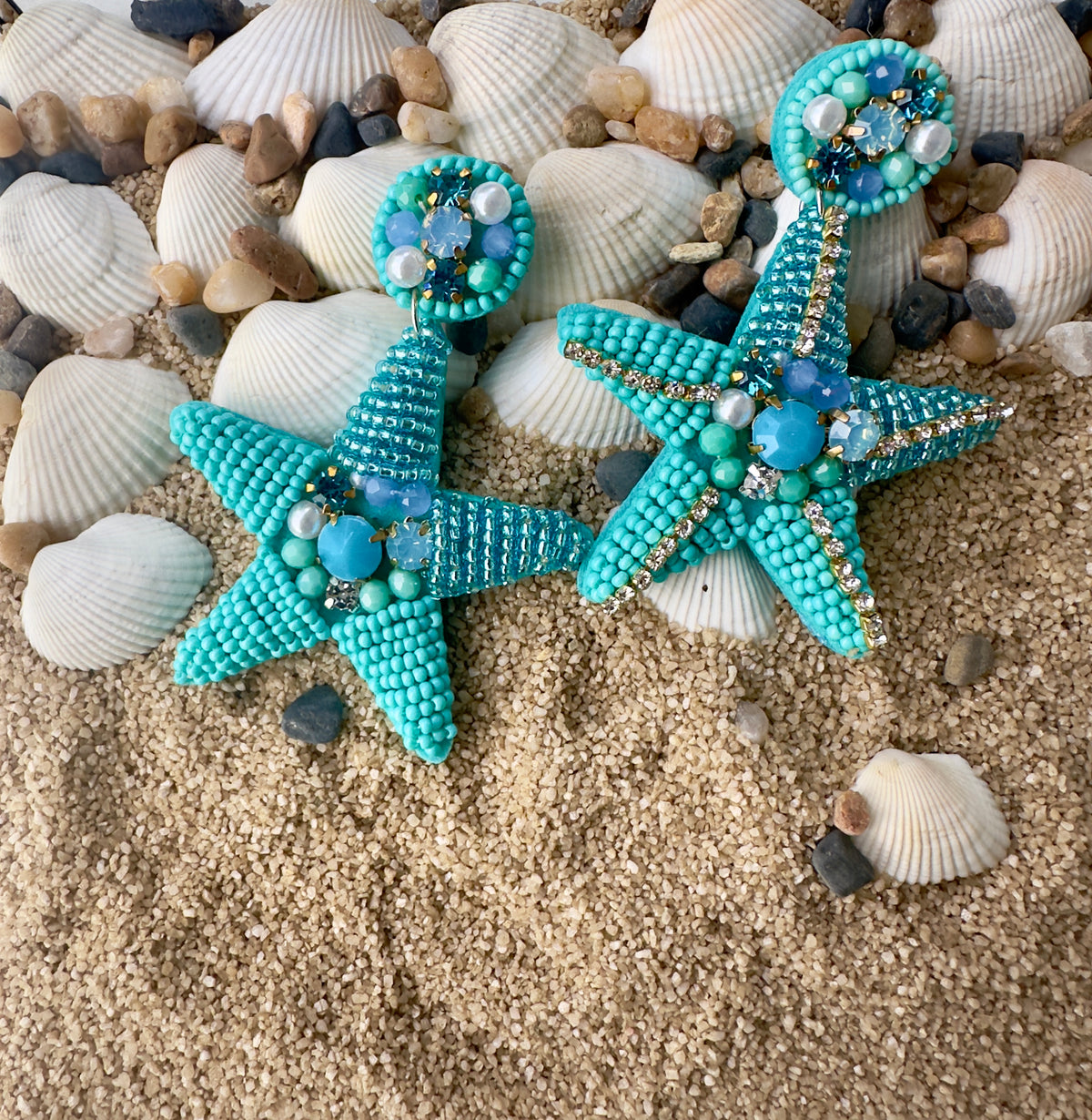 Aquaria Starfish Earrings