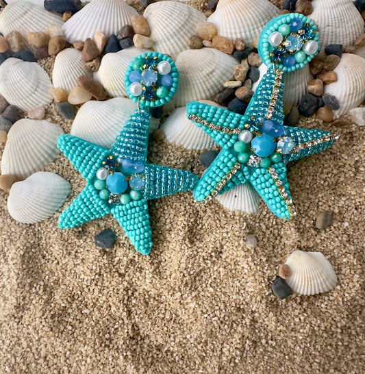 Aquaria Starfish Earrings