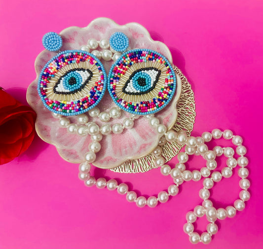 Mystique Evil Eye Earrings
